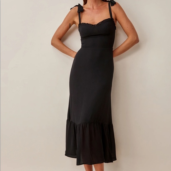 Reformation Dresses & Skirts - Reformation Black Nikita Dress Size 2 *NWT